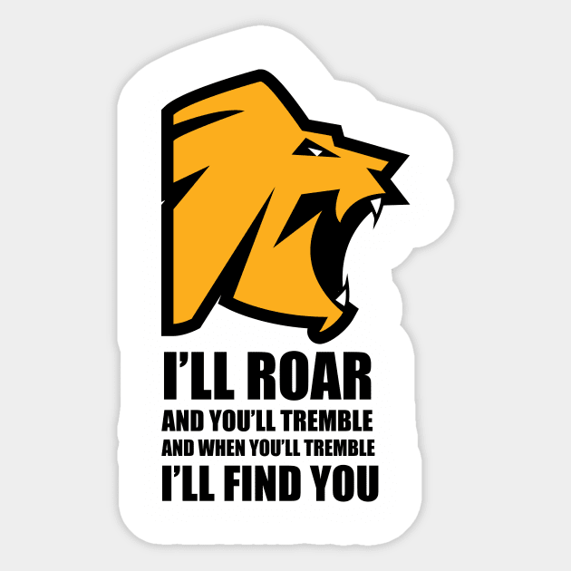 Lion R6S Sticker by oxactzone